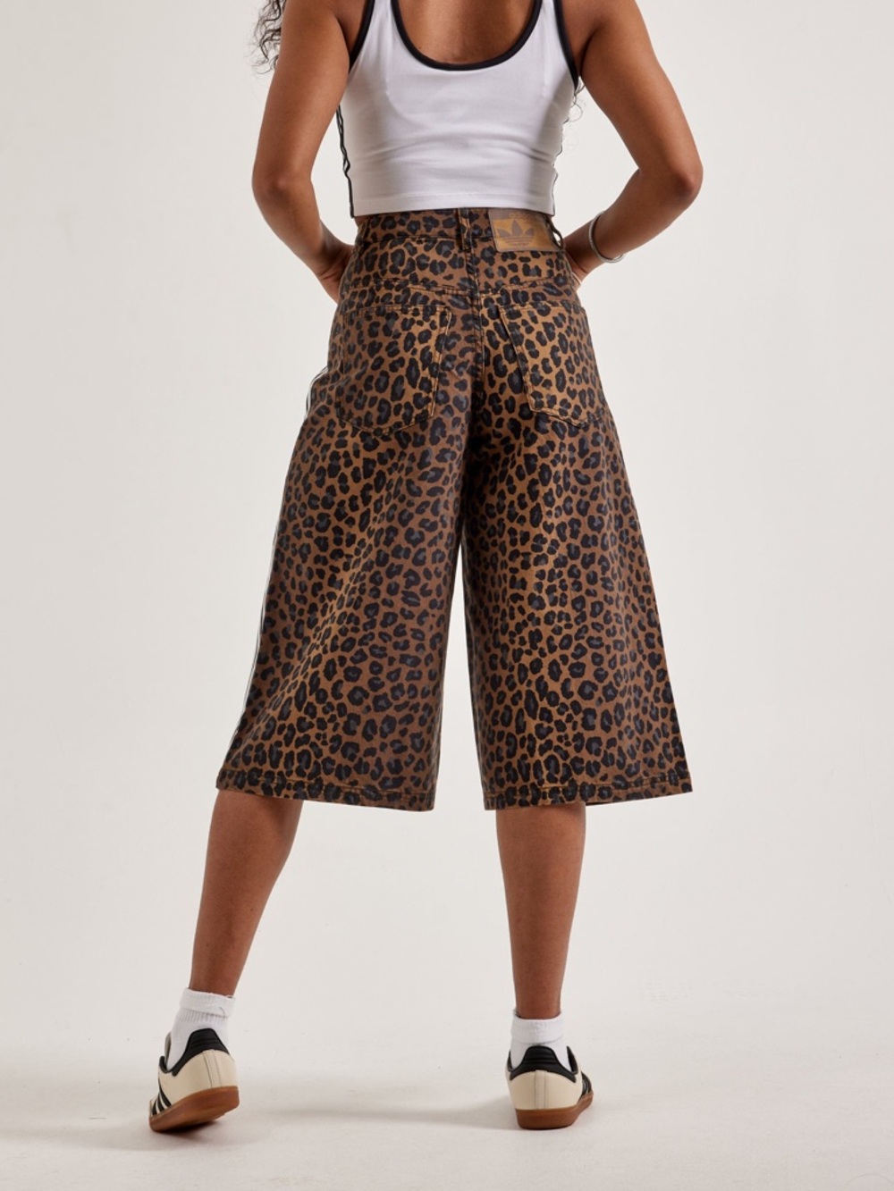 Adidas Denim Bermuda Shorts (33”) - Picture 9 of 15